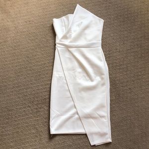 White Midi Dress Size S